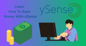 how to create ysense account for free to make money online